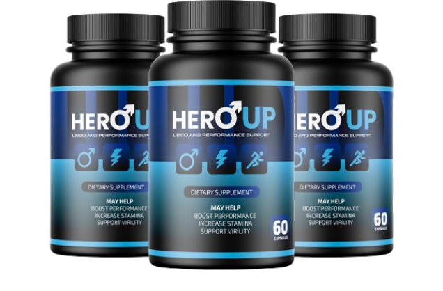HeroUp - #1 Testosterone Booster for Men Over 40